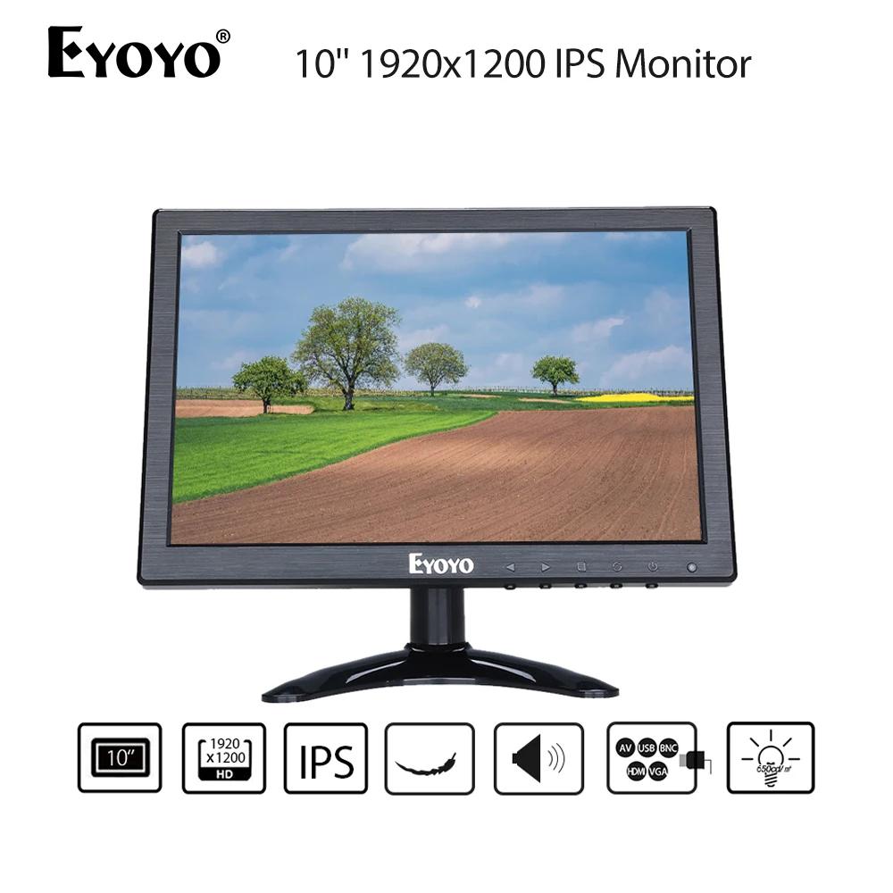 EYOYO   HDMI IPS , CCTV DVD PC Ʈ DVR CCD ī޶ 淮 Ŀ , 180  ÷, 10 ġ 1920x1200
